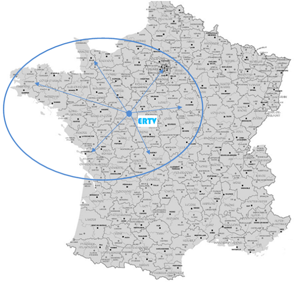 Couverture géographique